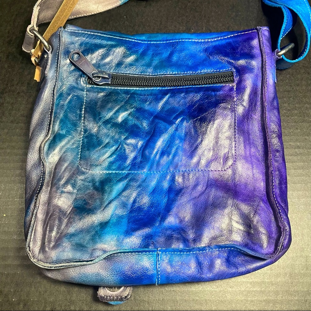 BNWT Bed Stu Venice Beach Moody Blues crossbody GREAT GRADUATION GIFT! - Picture 11 of 16